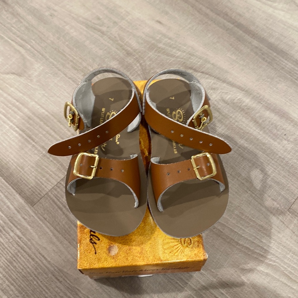 Brand new saltwater sandals
